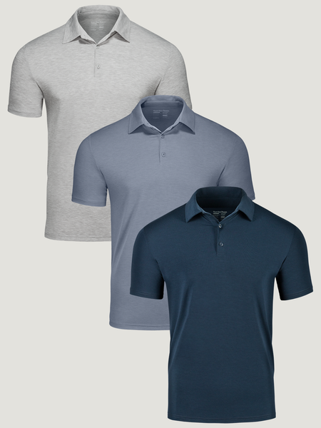 Basic Performance Polo 3-Pack