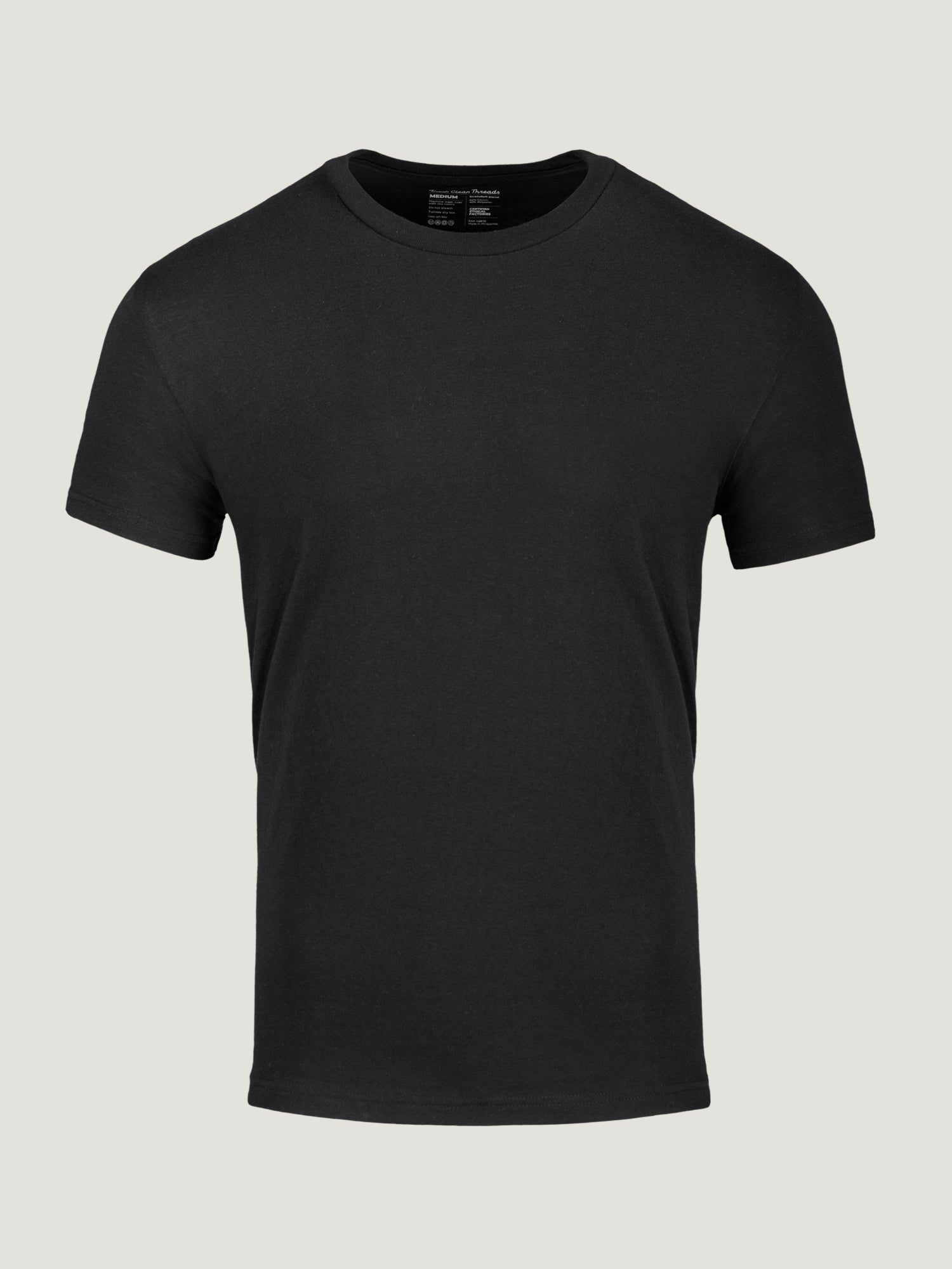 black t shirt dress men Threshold Crew Neck T-Shirt Classic Fit