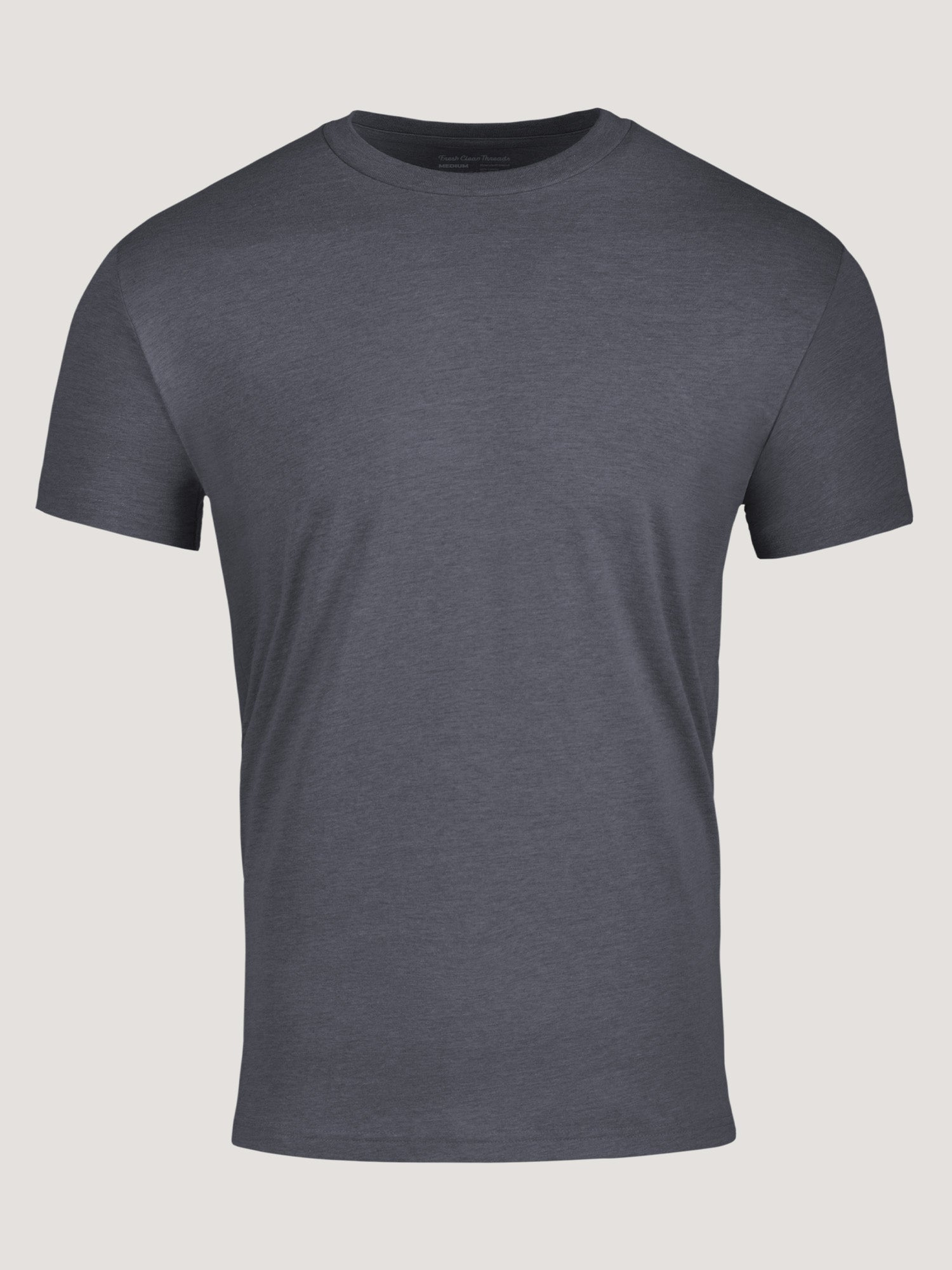 Nightfall Crew Neck Tee | Preshrunk, Ultra Soft Blue T-Shirt