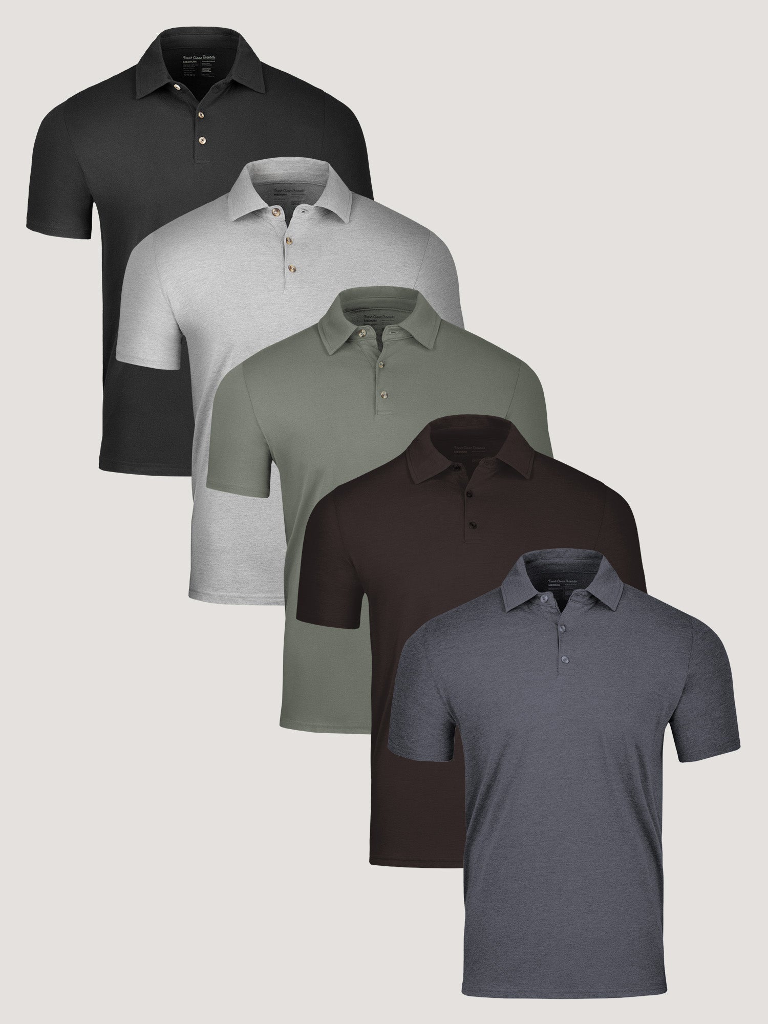 Fall Essentials Polo 5-Pack | Fresh Clean Threads