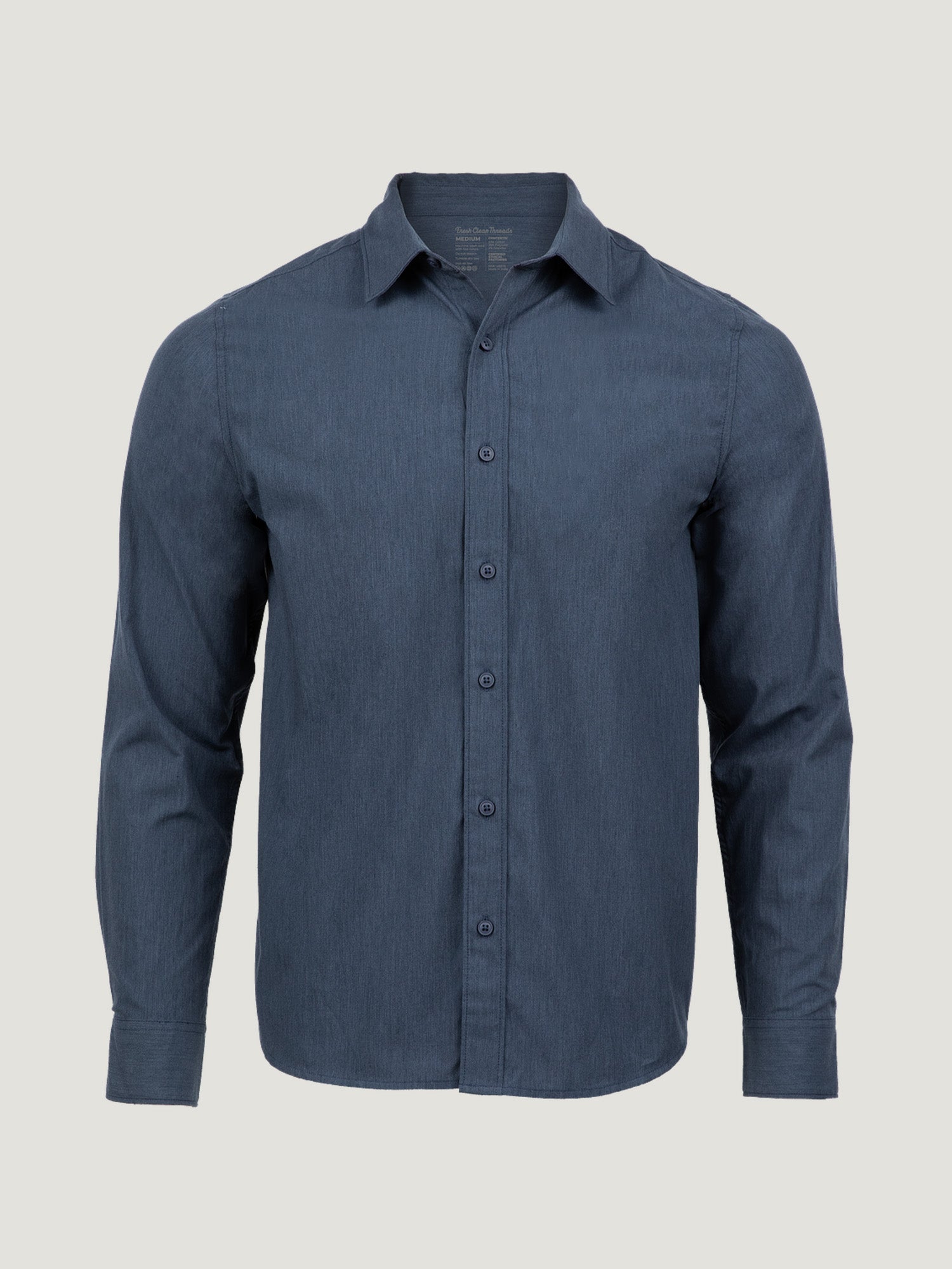 Navy Long Sleeve Button Up Navy Long Sleeve Button Up