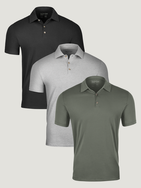 Foundation Polo 3-Pack