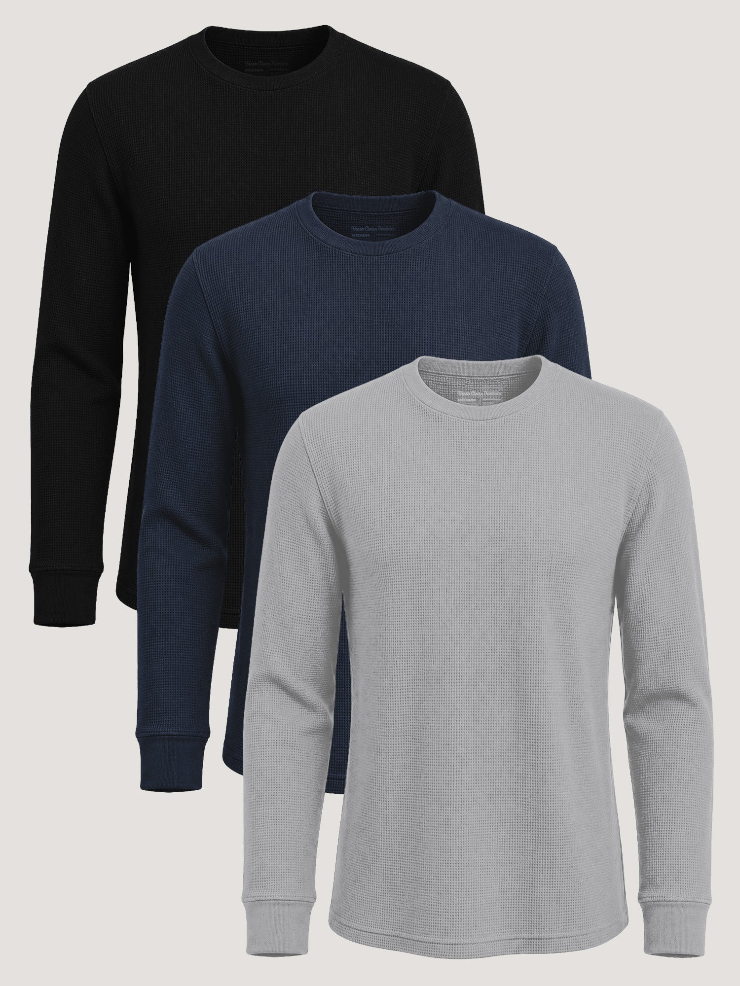 Essentials Waffle Thermal 3-Pack – Fresh Clean Threads