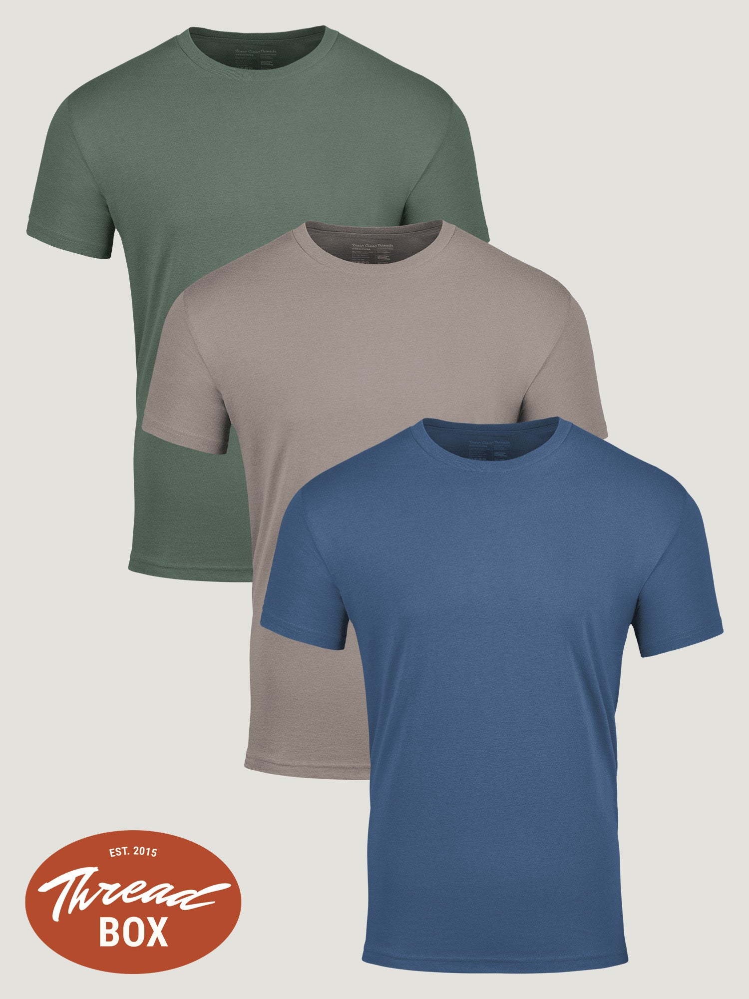 その他 Pastel Mens Crew Neck Tee size S Seasonal Colors Crew 3-Pack of Tees | Fresh Clean Threads