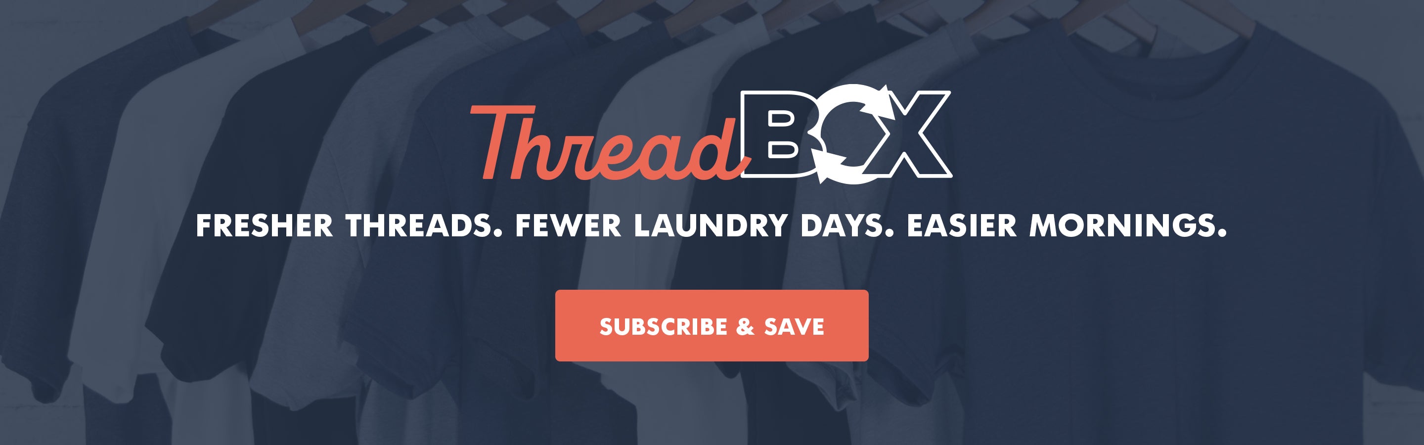 ThreadBox Subscription: Never Run Out of Tees | Fresh Clean Threads