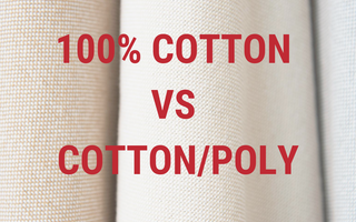 What's Better For Your Tee Shirt? 100% Cotton or a Cotton/Poly Blend?
