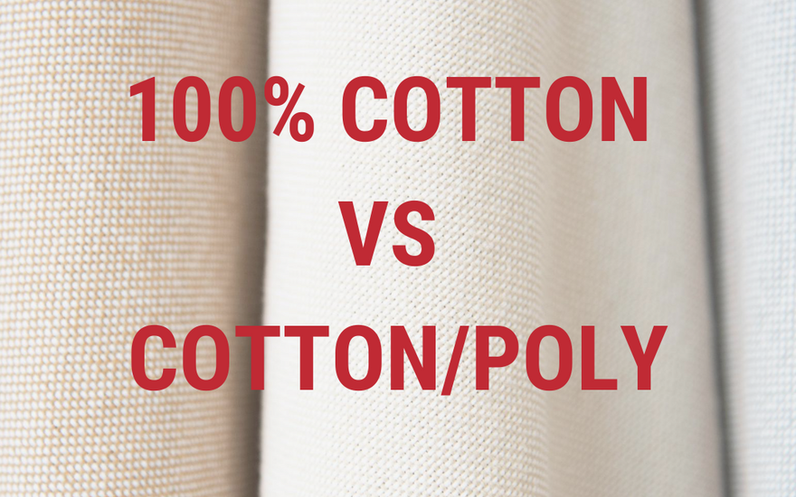 What's Better For Your Tee Shirt? 100% Cotton or a Cotton/Poly Blend?
