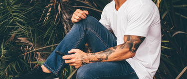 The Shape of Things: White Tee for Men