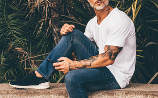 The Shape of Things: White Tee for Men