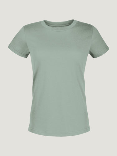 Women's Vintage Green Crew Necks | Fresh Clean Threads