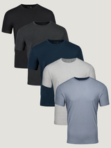 Best Sellers Performance Crew Neck 5-Pack Tees | Fresh Clean Threads