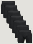 Black Boxers 7-Pack for Men | Fresh Clean Threads