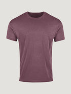 Burgundy Crew Neck Tee | Fresh Clean Threads