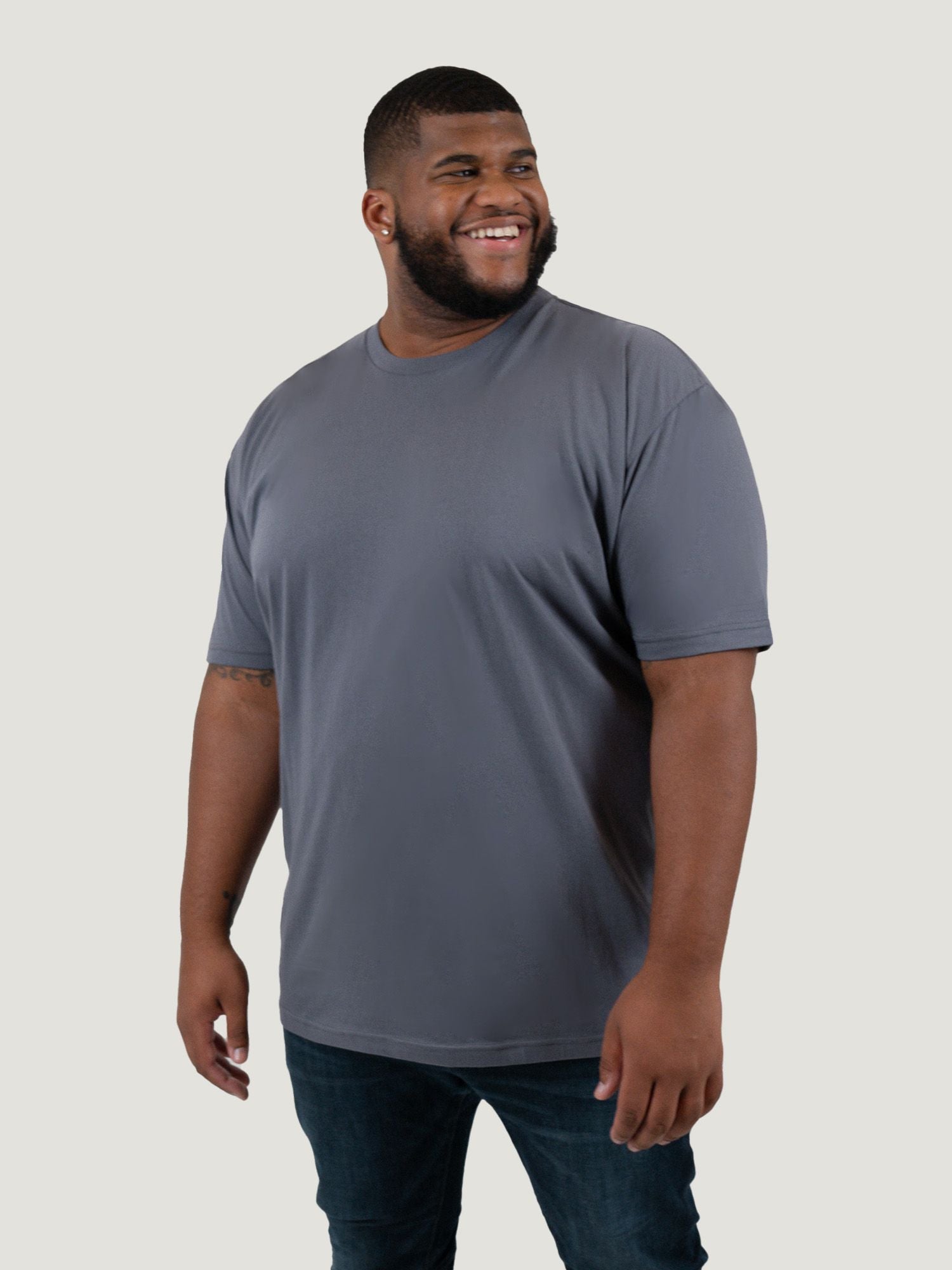 Slate Crew Neck Tee | T-Shirts For Men | Fresh Clean Tees – Fresh