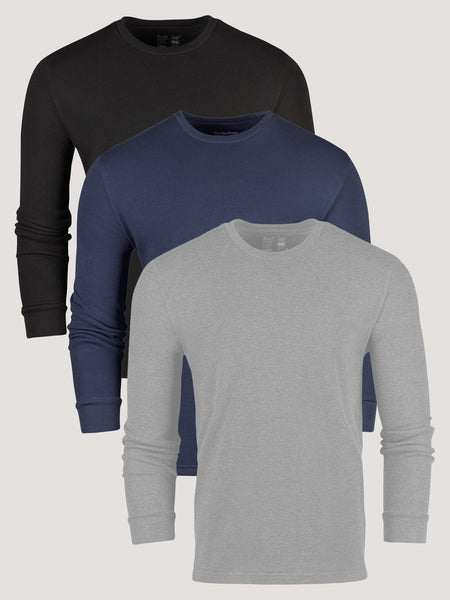 Thermal Long Sleeve Crew Essentials 3-Pack