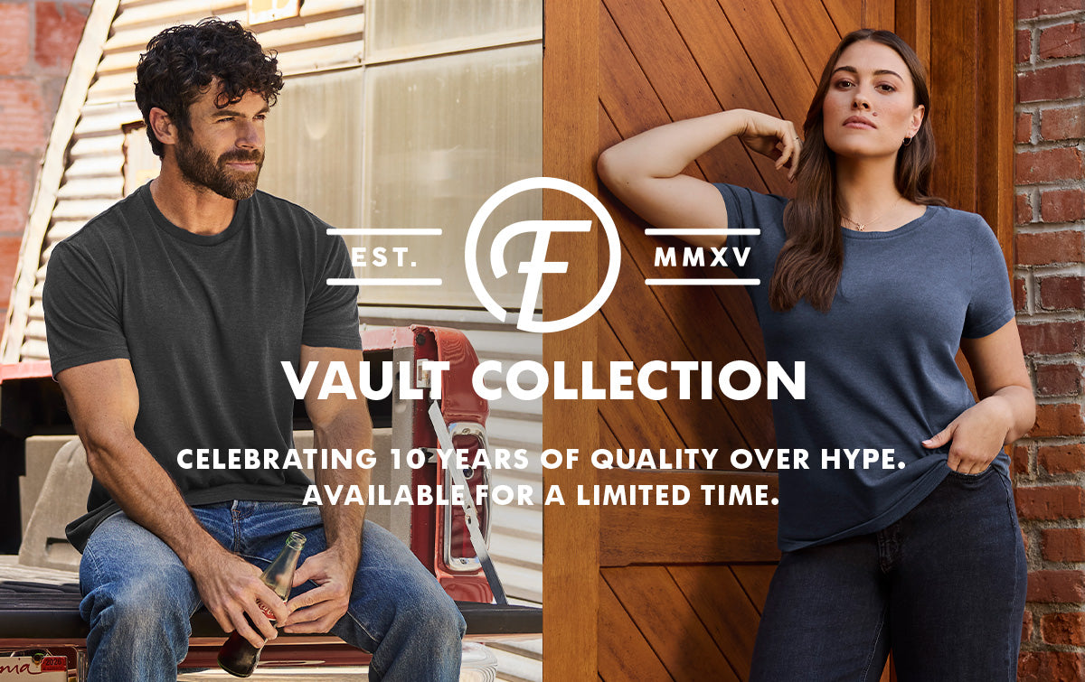 New & Limited Edition: The Vault Collection | Fresh Clean Threads