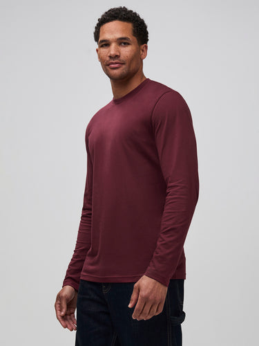 the wardrobe essential for fall/winter # Wardrobe Essentials For Fall/Winter| Burgundy Long Sleeve at Fresh Clean Threads
