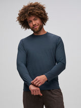 Built To Last Comfort You Trust # Nightfall Long Sleeve T Shirts | Pre-Shrunk, Reinforced Construction