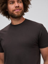 classic crew neck style # Classic Crew Neck in Espresso | Fresh Clean Threads