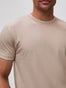 StratuSoft™ Crew Neck Tee in Desert | Fresh Clean Threads