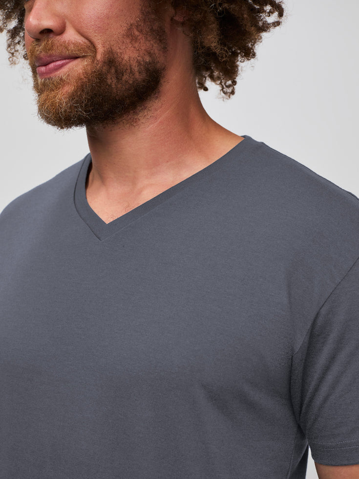 V-Neck Tees | Fall Collection Nightfall Blue | FCT