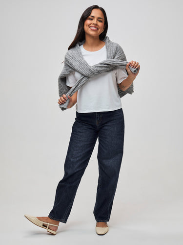 the boxy tee, a spin on a classic # Boxy Tee | Cropped Shirts