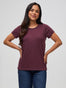 Women's Merlot Tee | Crew Necks | Women's Collection at Fresh Clean Threads