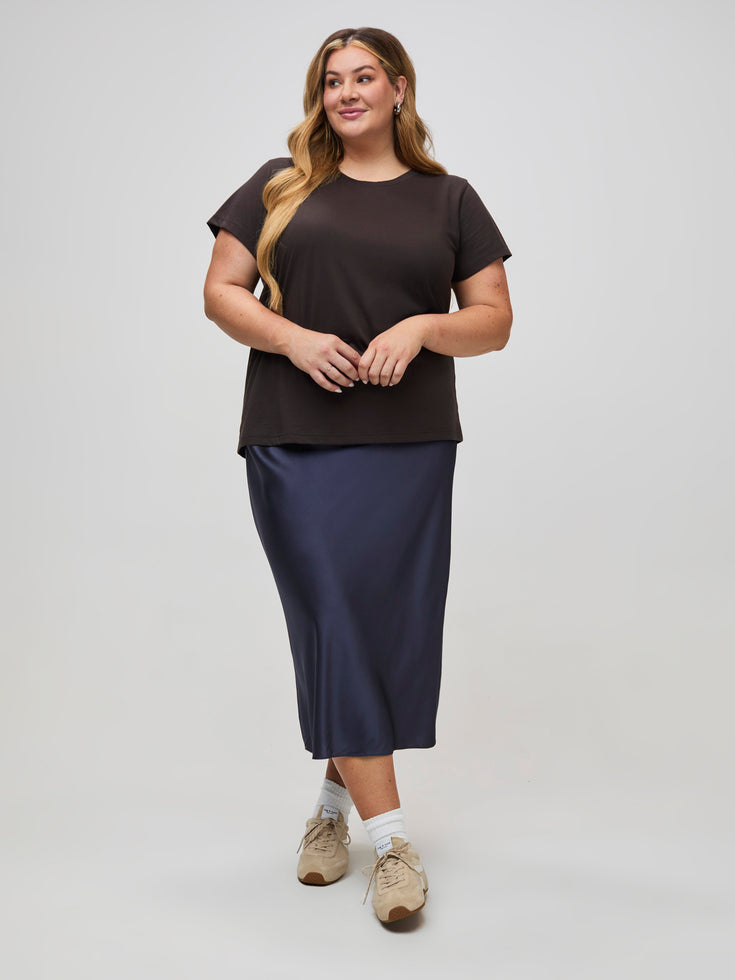 Women's Espresso Crew Neck