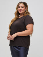 Women's Espresso Crew Neck