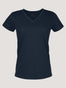Women's Dark Navy V-Neck