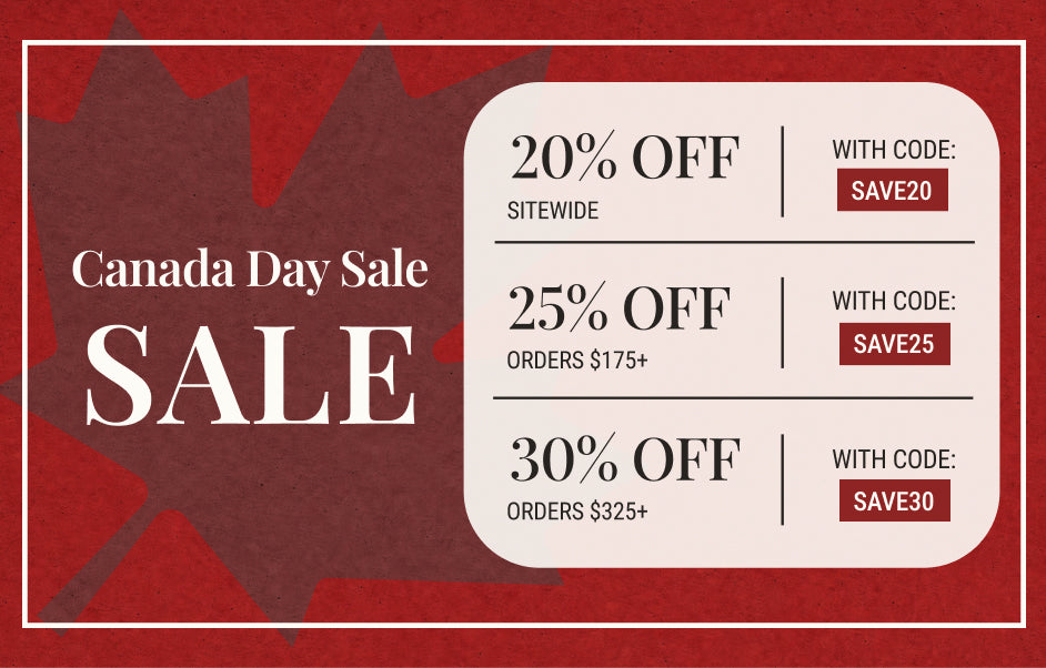 Canada Day Sale | 20-30% Off Site Wide at Fresh Clean Threads