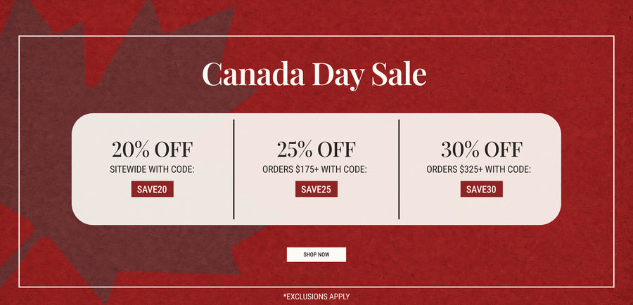 20%-30% Off Site Wide | Canada Day Sale at FCT