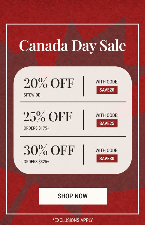 Canada Day Sale | 20-30% Off Site Wide at FCT