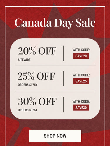 Canada Day Sale | 20-30% Off Site Wide at FCT