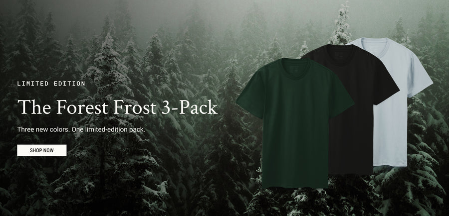 Forest Frost Limited Edition 3-Pack | Crew Necks Tees | FCT.