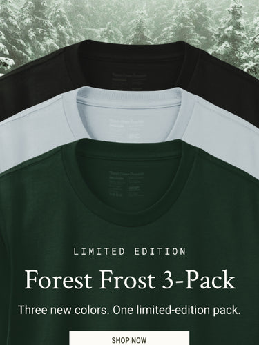 Forest Frost Limited Edition 3-Pack | Crew Necks Tees