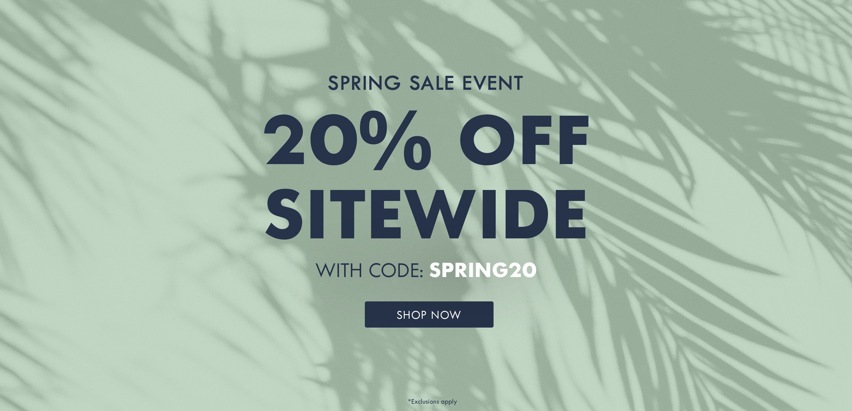 Shop the Spring Sale at Fresh Clean Threads | 20% off Site Wide