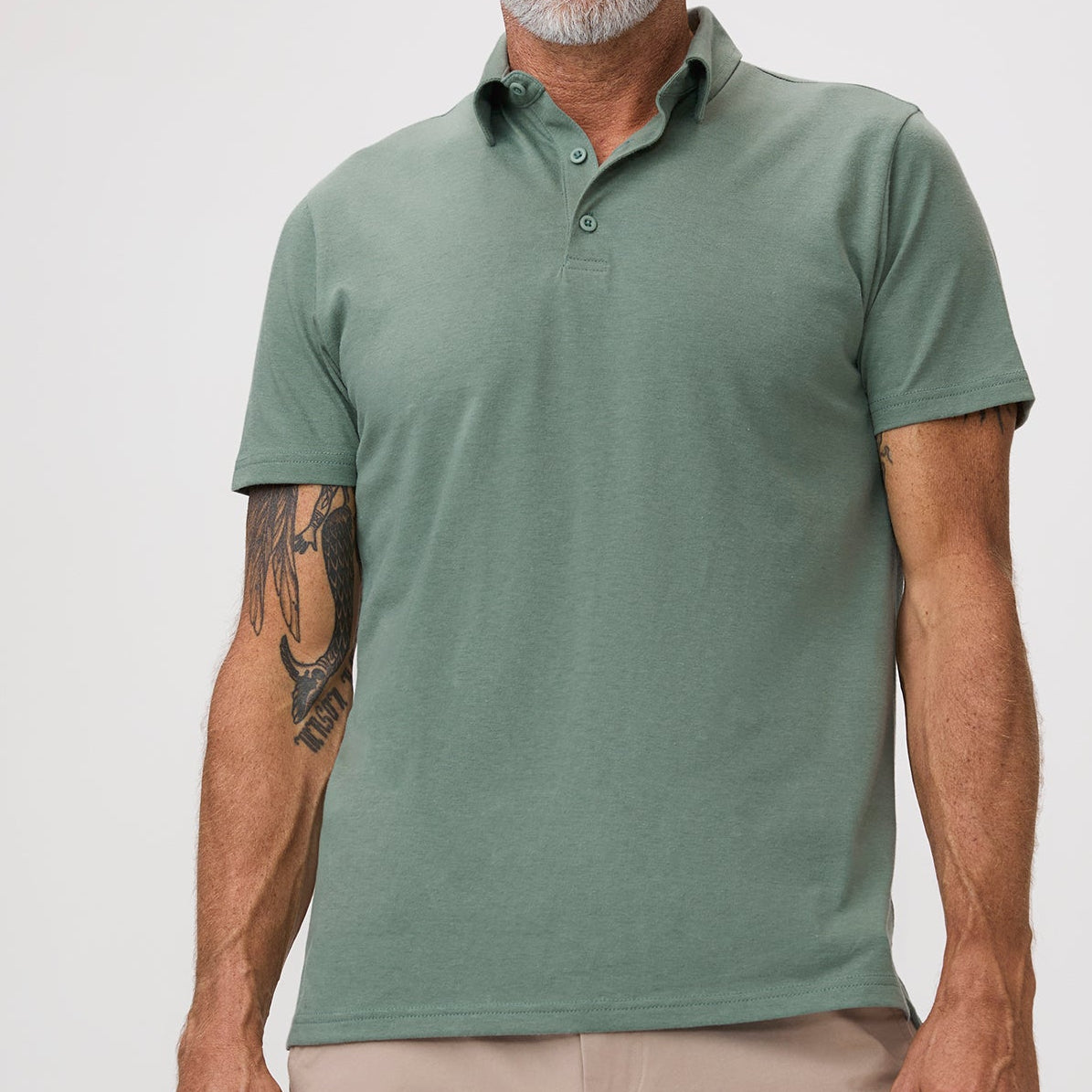 Wear Polos For Short Men US Size New Men Knit Shirt Short Sleeve