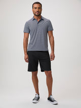 pair with the everyday short # Striped Performance Polos | Navy & White | Spring at Fresh Clean Threads