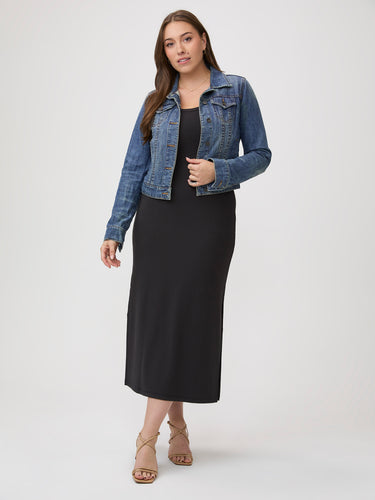 Black Ribbed Tank Dress | The only dress you need this season Fresh Clean Threads Black Ribbed Tank Dress | The only dress you need this season Fresh Clean Threads