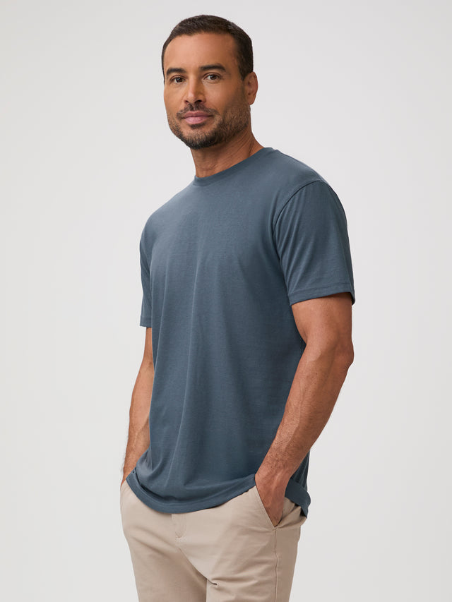 Rainstorm Crew Neck Tees - No shrinking. No itching. No kidding ...