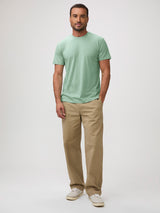 Your Favorite StratuSoft Tee in Sea Foam # Limited Time Color Sea Foam | StratuSoft Crew Neck Tee