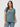 Laurel is 5'7" and wears a size M # Best Crew Neck T-Shirt for Women | Harbor Mist Green | Fresh Clean Threads