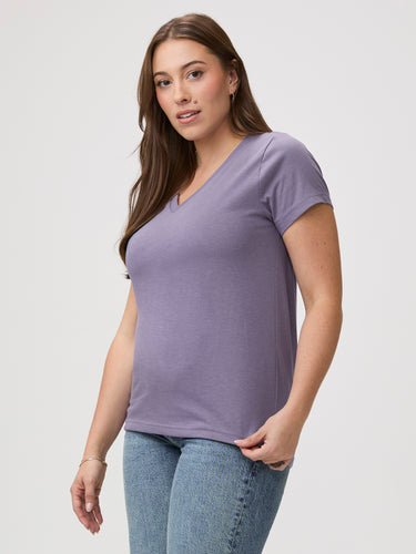 Women's Flint Purple V-Neck