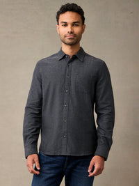 Black Lightweight Flannel