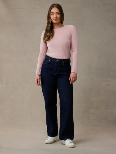 Women's Blush Long Sleeve Crew