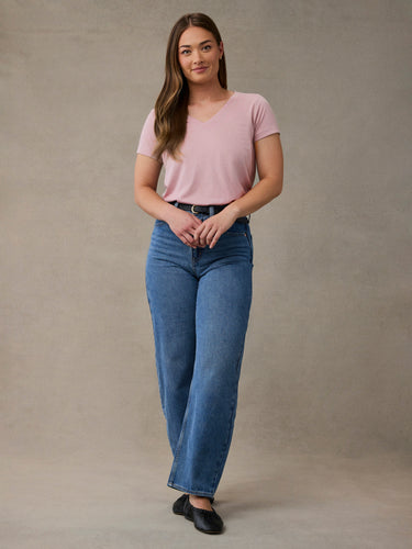 Blush Everyday V-Neck Tee