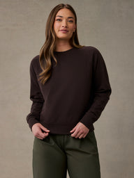 Women's Espresso Crew Sweatshirt