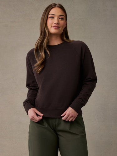 Women's Espresso Crew Sweatshirt