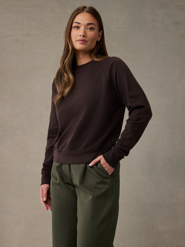 Women's Espresso Crew Sweatshirt